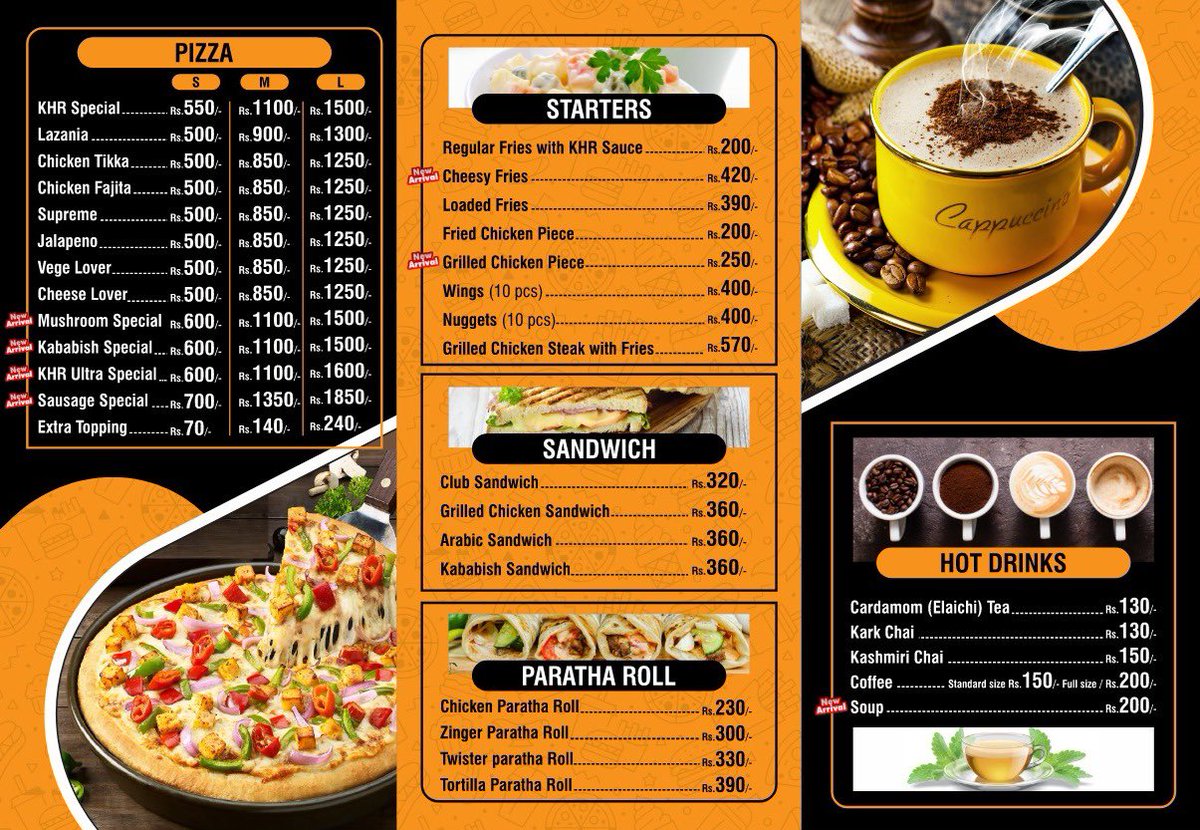 KasurHeights's tweet photo. Updated Menu of KHR https://t.co/xFxxZt5yN6