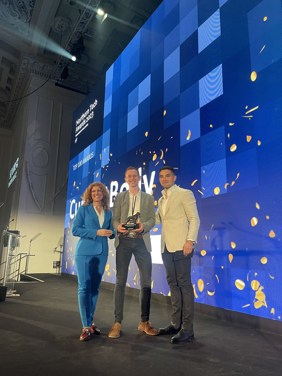 GPBullhound's tweet image. Congrats to the winner for this year&apos;s Overall Judges&apos; award, @currentbody Congratulations on being the company with the highest achievements for growth, innovation, international success and leadership! #NorthernTechAwards
