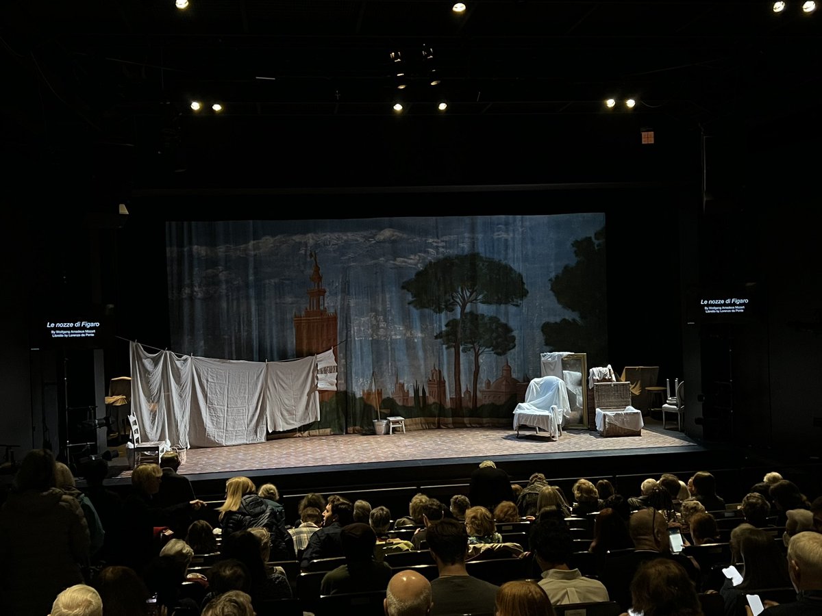MDLyricOpera's tweet photo. Last weekend, MDLO’s David Gately directed a hilarious production of Mozart’s The Marriage of Figaro at the Boston Conservatory at Berklee. The performances were crafted around the beautiful sets designed by Carmen Castañon from our summer 2022 production. (Cont) https://t.co/gwq6vfRDJB