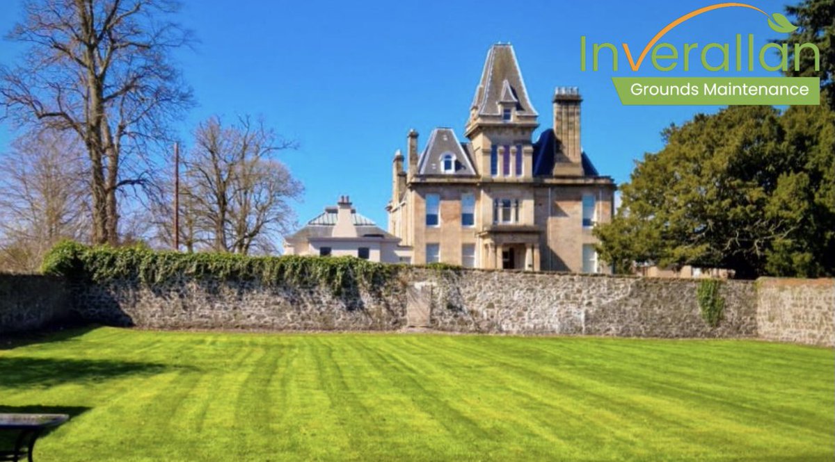 Inverallangm's tweet photo. Laying out some stripes in the beautiful sunshine today☀️🌱#inverallan #gardening #landscaping #stirling https://t.co/vPGZcFPixY