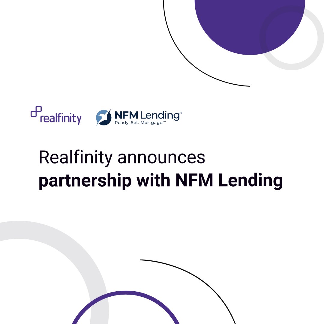 Realfinity on Twitter "Realfinity has partnered with NFM Lending to