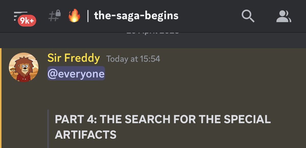 Head over to our discord to read Part 4 of the Legend of the Pride.

Who is excited to try out the prototype and can you guess what the special artifacts are? 🦁👀

discord.gg/hX3mpsVPrq