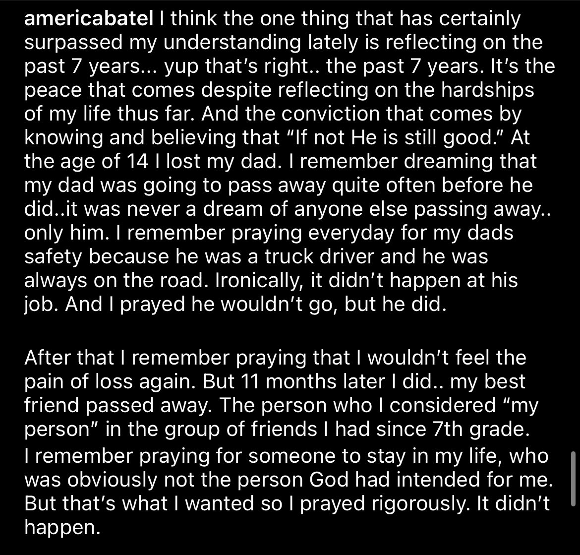 americabatel's tweet photo. 3 years ago today I wrote this… and it’s still so true and relevant #redeemed https://t.co/sg1NxjMlvf