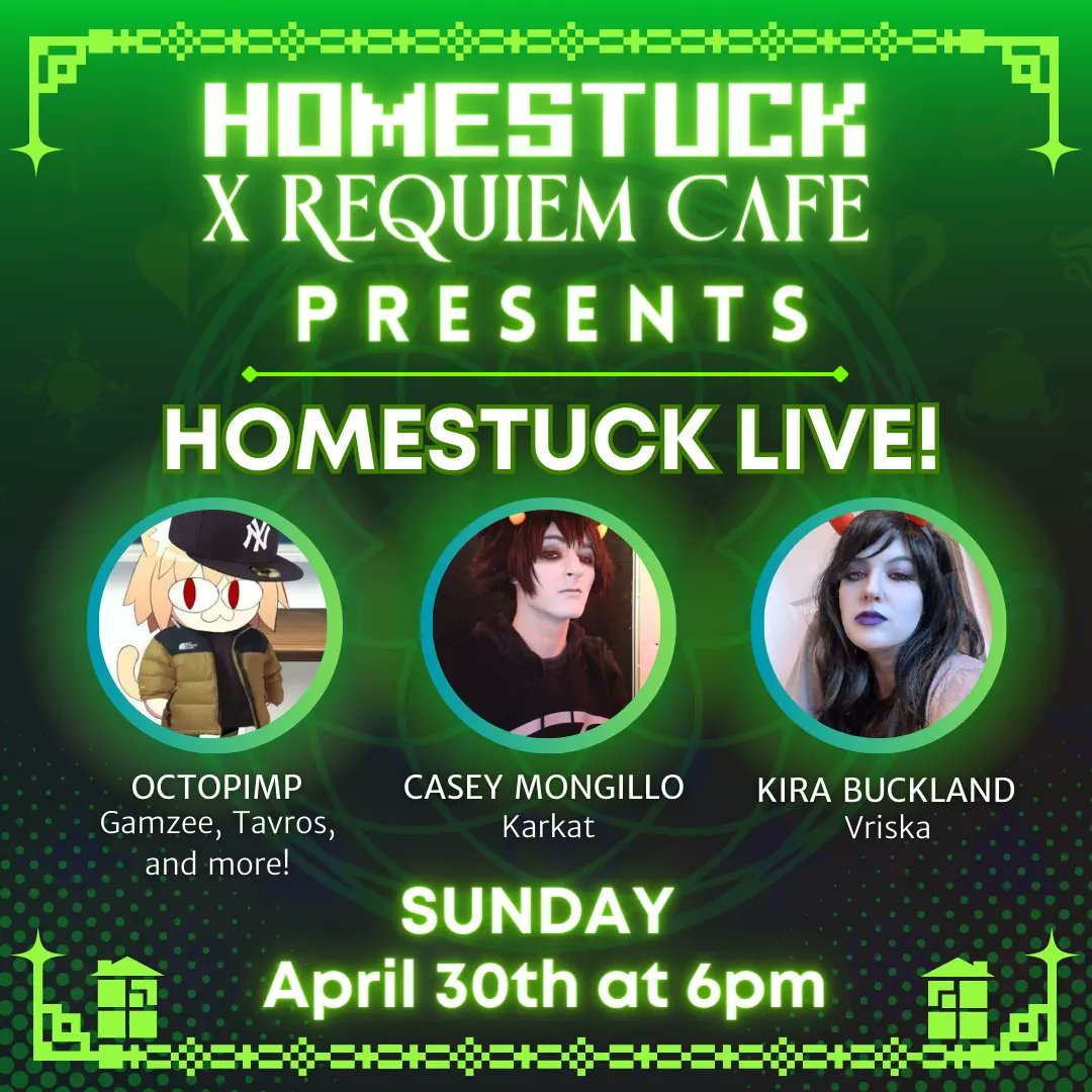 Homestuck Cafe Finale Event April 30