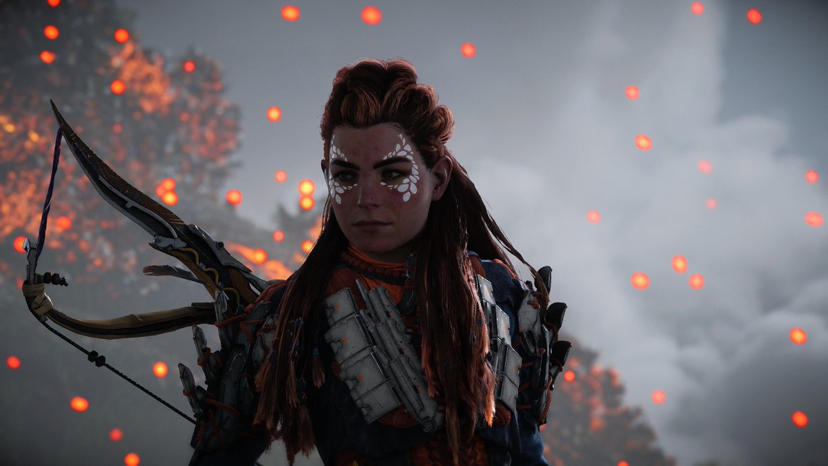 Vanadstar's tweet photo. The End 

Horizon Forbidden West: 
Burning Shores (PS5)  

#PS5 #HorizonForbiddenWest #PS5Share #Horizon #Aloy #VirtualPhotography  #Guerrilla #BeyondTheHorizon #LandofVP #WorldofVP #BurningShores #BurningShoresSpoilers #SPOILER https://t.co/tjGGkizHIC