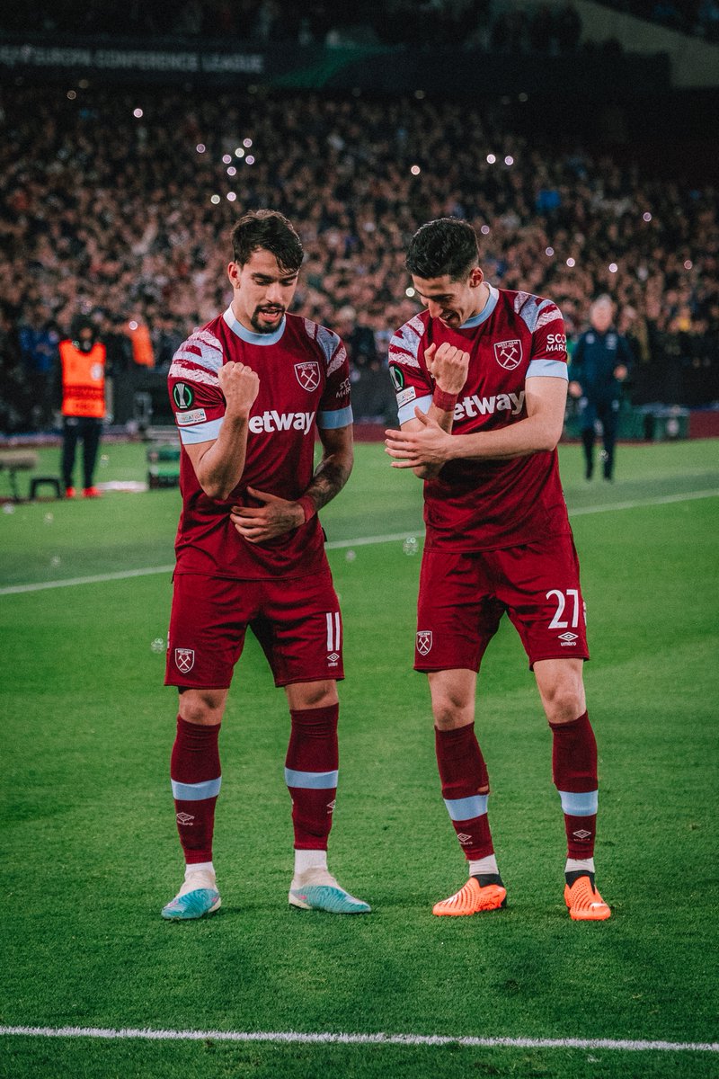 WestHam's tweet photo. Dancing our way into the semi-finals 🕺 https://t.co/gg6nOwCIK9