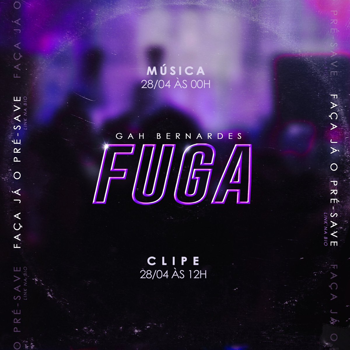 gahbernardes's tweet photo. FUGA 🏃🏻‍♀️ 28/4 🔥 música às 00h e clipe às 12h. Faça agora o pré-save do 1º single do meu DVD Descontrole Emocional 💔 https://t.co/rLKN5HUFbw