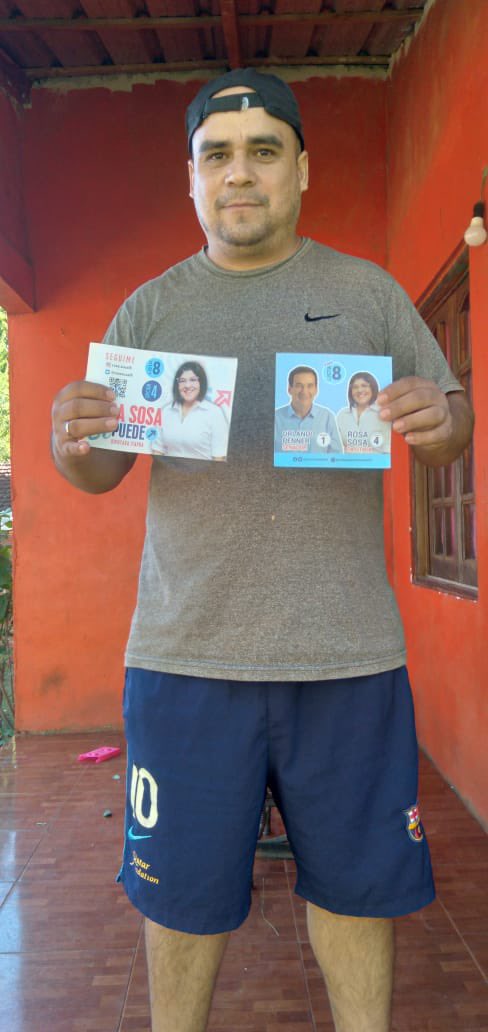 rosasosal8's tweet photo. En Encarnación ya saben quien #SíPuede hacer las cosas bien. 

¡Este 30 de abril Votá #Lista8 #Opción4! 🙌👏🇵🇾 https://t.co/VOy9k0fzsu