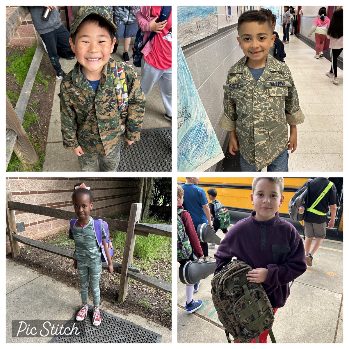 We loved celebrating our military connected students this week with our Month of the Military Child Spirit Week💜 <a href="/SHHebner/">Brenda HEBNER</a> <a href="/SHESPandas/">Signal Hill ES</a> <a href="/PWCSNews/">PWCS</a> #MonthoftheMilitaryChild #PWCSCounseling