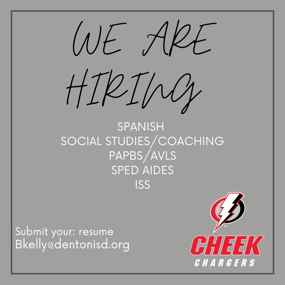 Cheek Middle School (@cheekchargers) on Twitter photo 