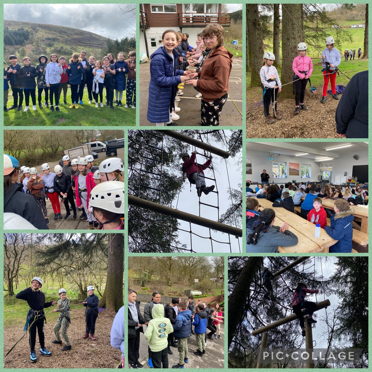 Illtyds_RC's tweet photo. Yr6 residential trip @PODolygaer 
Day 1

#TeamBuilding #SquirrelChallenge #CrateStacking #NightWalk

Lots of fun settling into camp and making friends with @StAloysiusRC @marys_rc #BCAwell 
#BCAtrip https://t.co/sFpOTns78B
