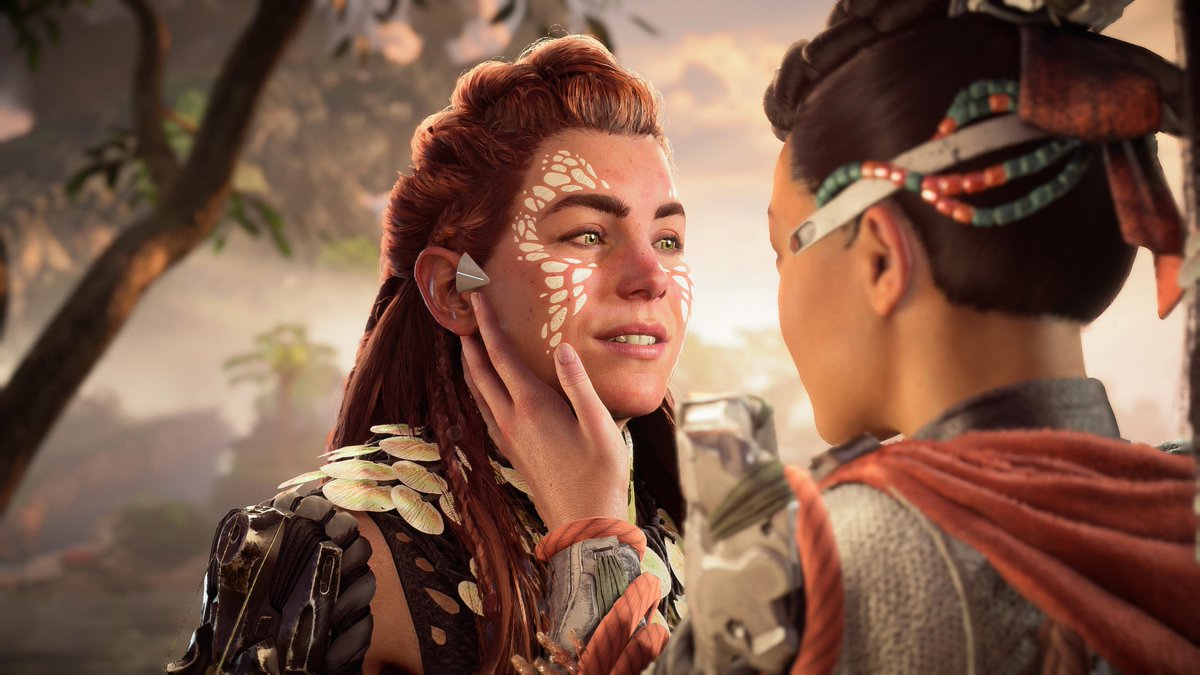 Vanadstar's tweet photo. Aloy’s Love

Horizon Forbidden West: 
Burning Shores (PS5)  

#PS5 #HorizonForbiddenWest #PS5Share #Horizon #Aloy #VirtualPhotography  #Guerrilla #BeyondTheHorizon #LandofVP #WorldofVP #BurningShores #BurningShoresSpoilers #SPOILER https://t.co/ItxfUSMttF