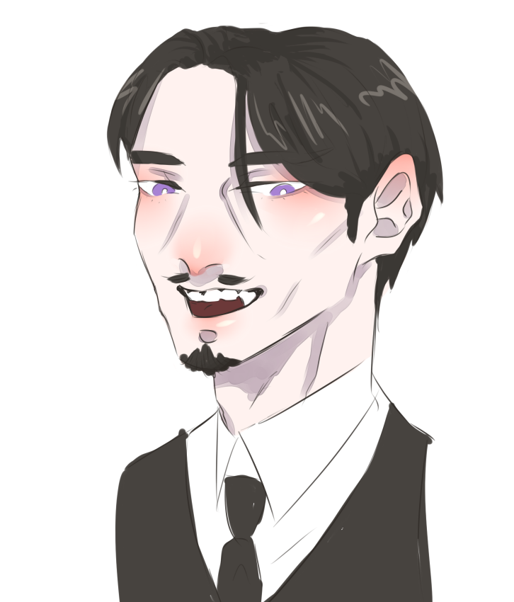 My honor hes a lil fruity (he hates this mans guts)