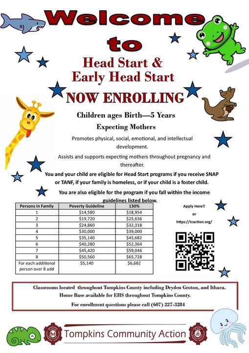 TompComAction's tweet photo. #HeadStart #EnrollNow https://t.co/nSICqDgoRT