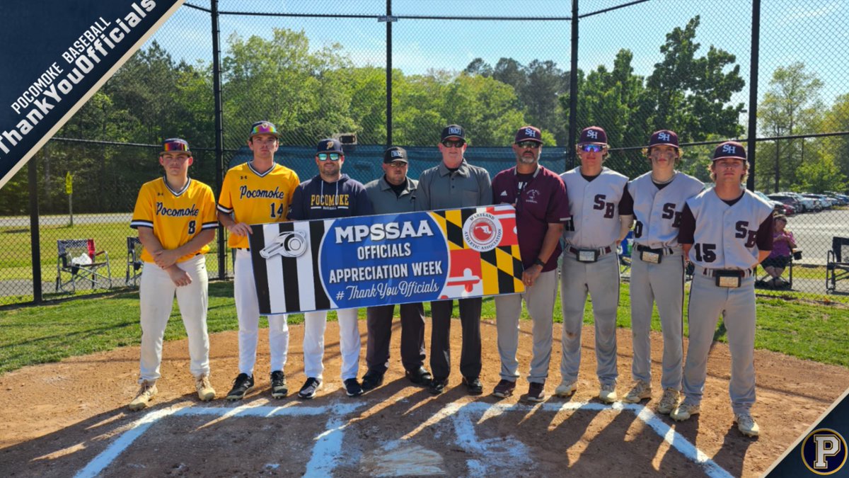 Celebrating  Officials  Appreciation  Week. #ThankYouOfficials, <a href="/MPSSAA_Org/">MPSSAA</a>