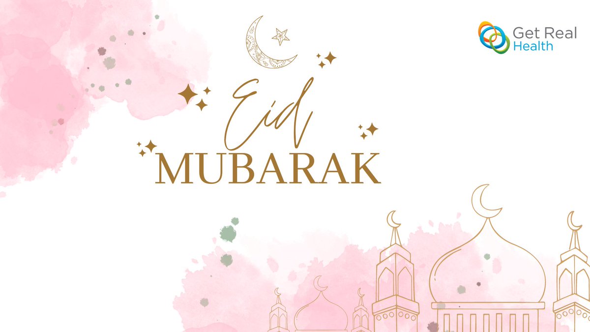 Get Real Health (@getreal_health) on Twitter photo From everyone at Get Real Health, we wish you and your loved ones a blessed and happy Eid Al Fitr.
Eid Mubarak! From everyone at Get Real Health, we wish you and your loved ones a blessed and happy Eid Al Fitr.
Eid Mubarak!