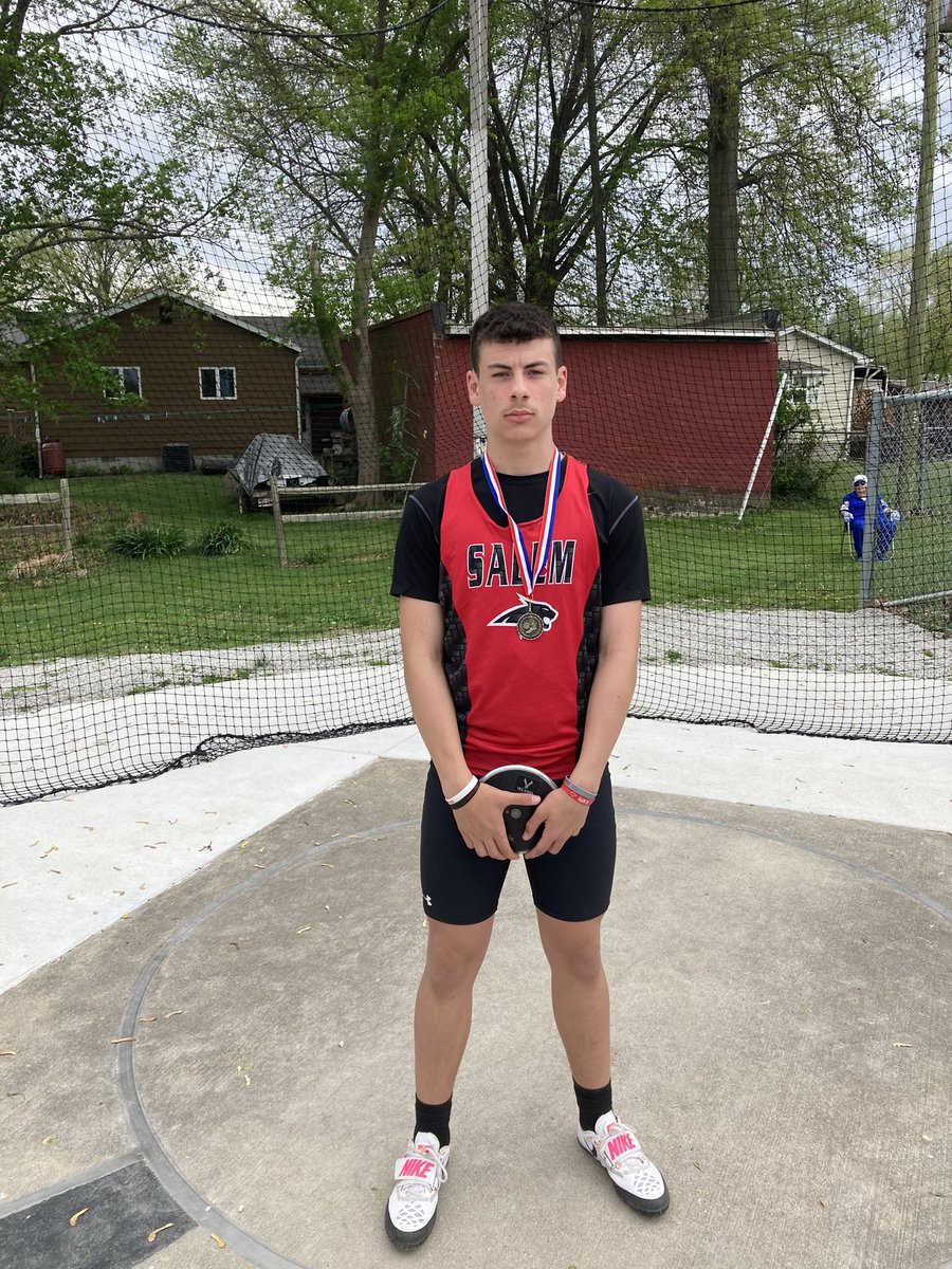New Terry Heern Meet Record
Trey Clark - Discus (163-3.5)