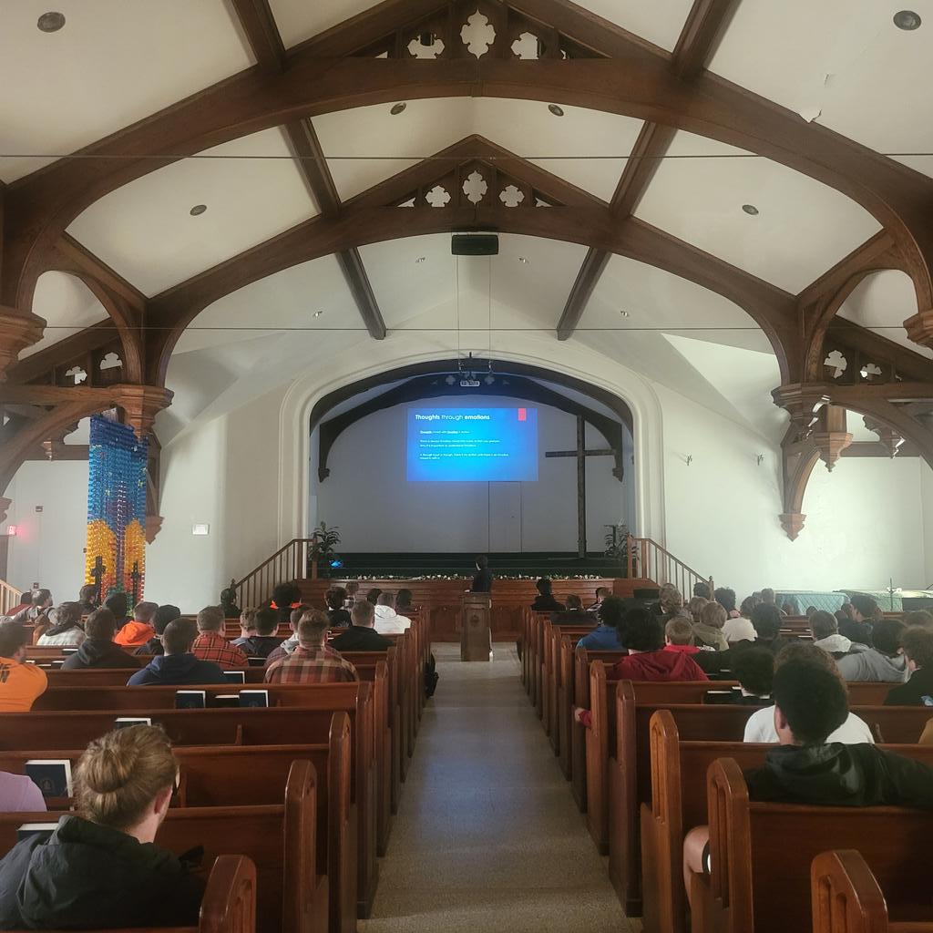 Brian Mistro (@coach_mistro) on Twitter photo Big s/o to <a href="/BelingheriEzra/">Ezra Belingheri</a> for wrapping up our Mental Conditioning this Spring. Super proud of you, man. This dude has grown into such a leader for us, and to hear him talk about Emotional Resilience was awesome.
#ChopAndCarry #JimmiePride Big s/o to <a href="/BelingheriEzra/">Ezra Belingheri</a> for wrapping up our Mental Conditioning this Spring. Super proud of you, man. This dude has grown into such a leader for us, and to hear him talk about Emotional Resilience was awesome.
#ChopAndCarry #JimmiePride