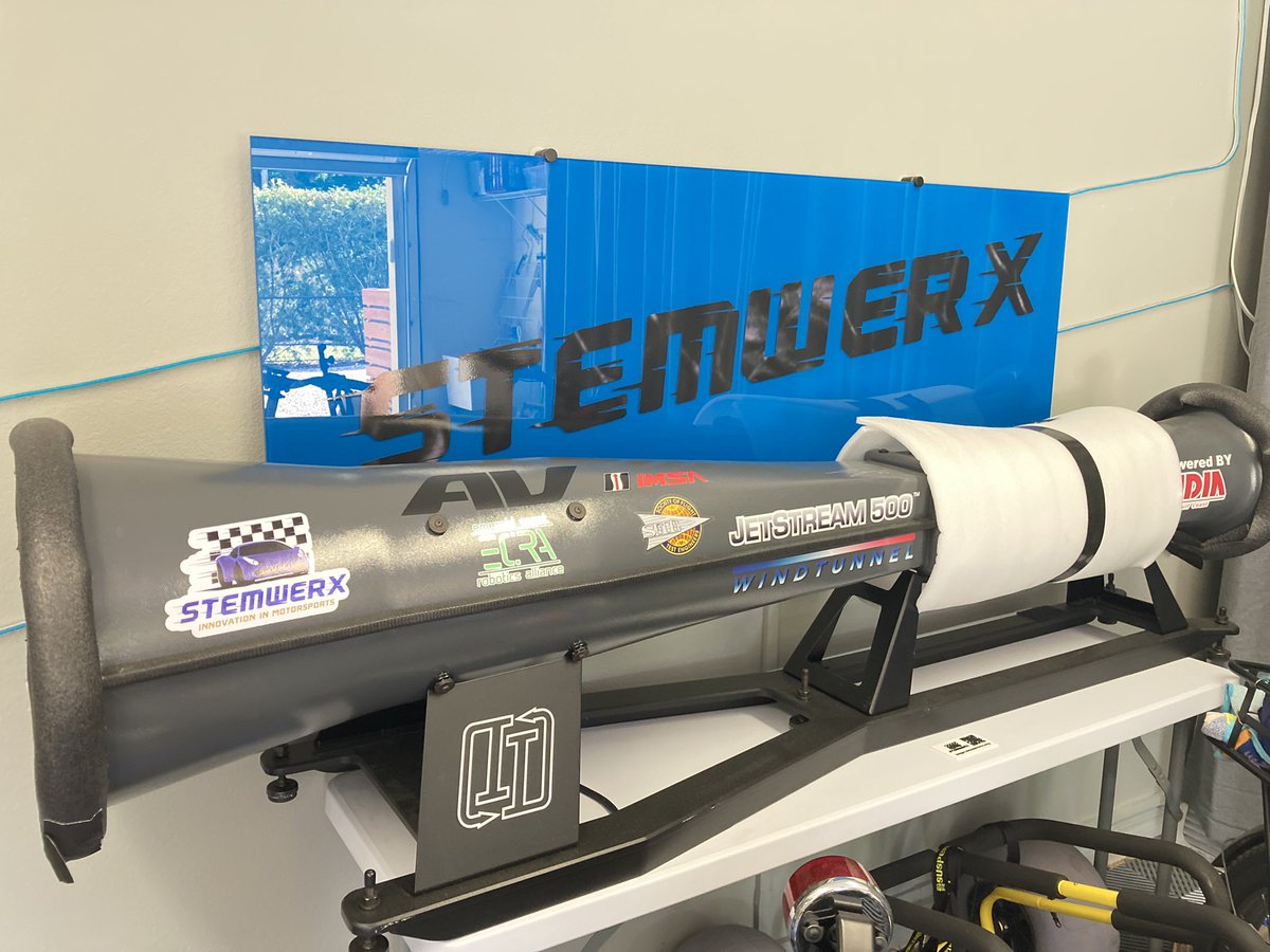 STEMWERX just arrived <a href="/TALLADEGA/">Talladega Superspeedway</a> for Kids Dega Days! From 10 till noon the team will teach aerodynamics and mentor over 400 students from the local area with the STEMWERX Live Wind tunnel Experience #STEM #NASCAR75 #Talladega #GEICO500