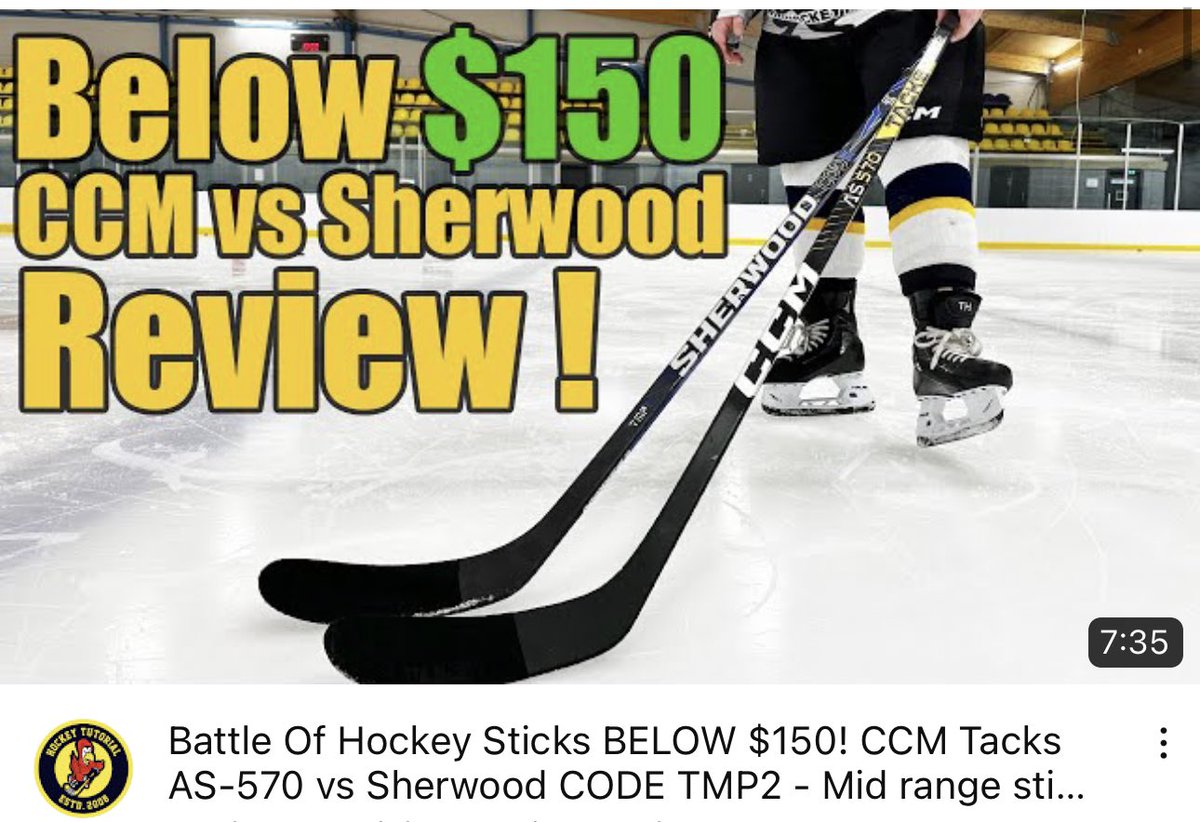 Our first video in a series of vs reviews looking at more affordable sticks ! What sticks between $100-150 should we vs next ? youtu.be/1ecVBjKVIVY