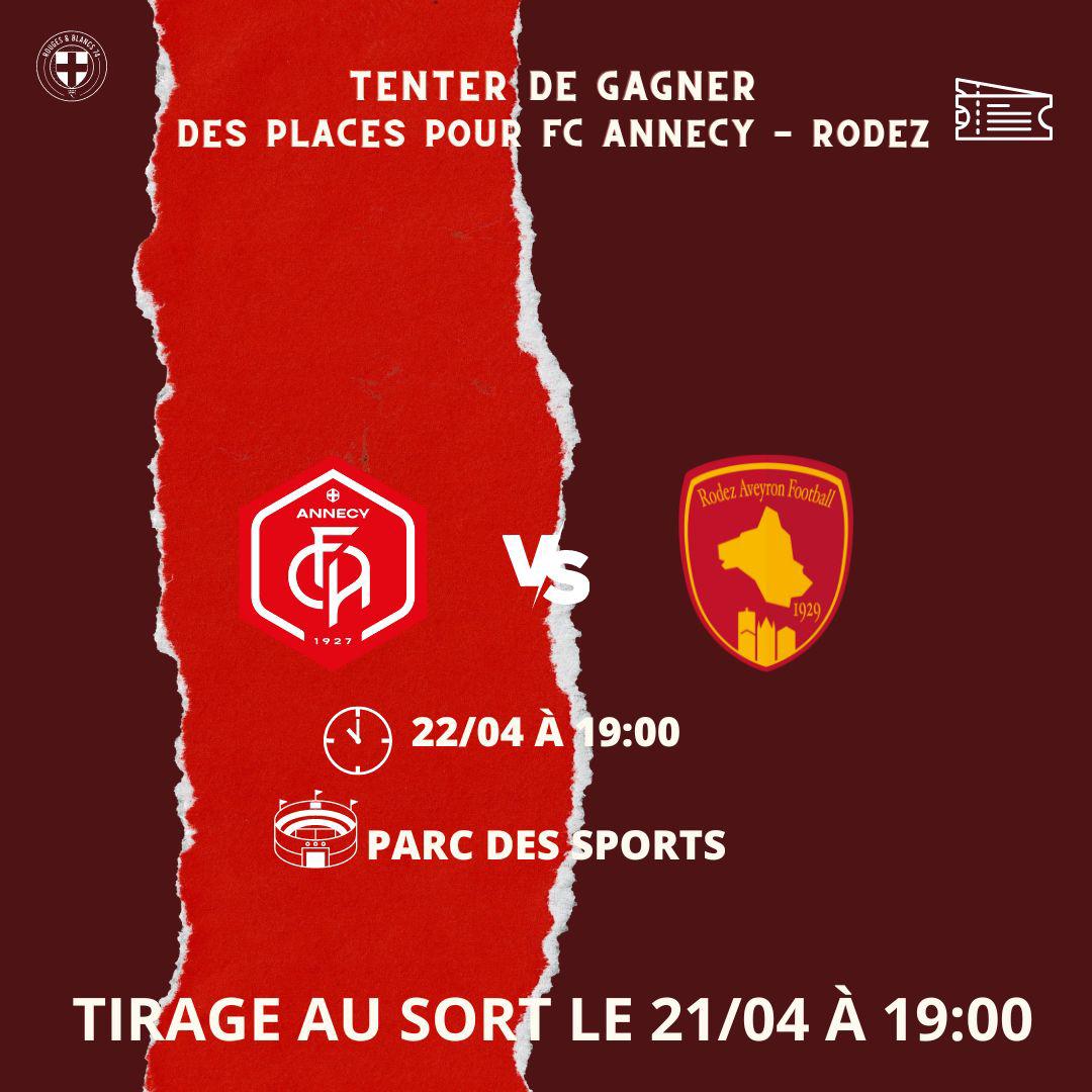 RougesBlancs74's tweet photo. CONCOURS 🚨 
2 PLACES sont à gagner pour #FCARAF au Parc des Sports ce samedi !
Pour participer au tirage il faut :
👉 S'abonner à @RougesBlancs74 
👉 RT
⌛ Tirage demain soir à 19h
On vérifie bien sûr !
Bonne chance 🍀❤️🤍 https://t.co/zDDvlgwI53