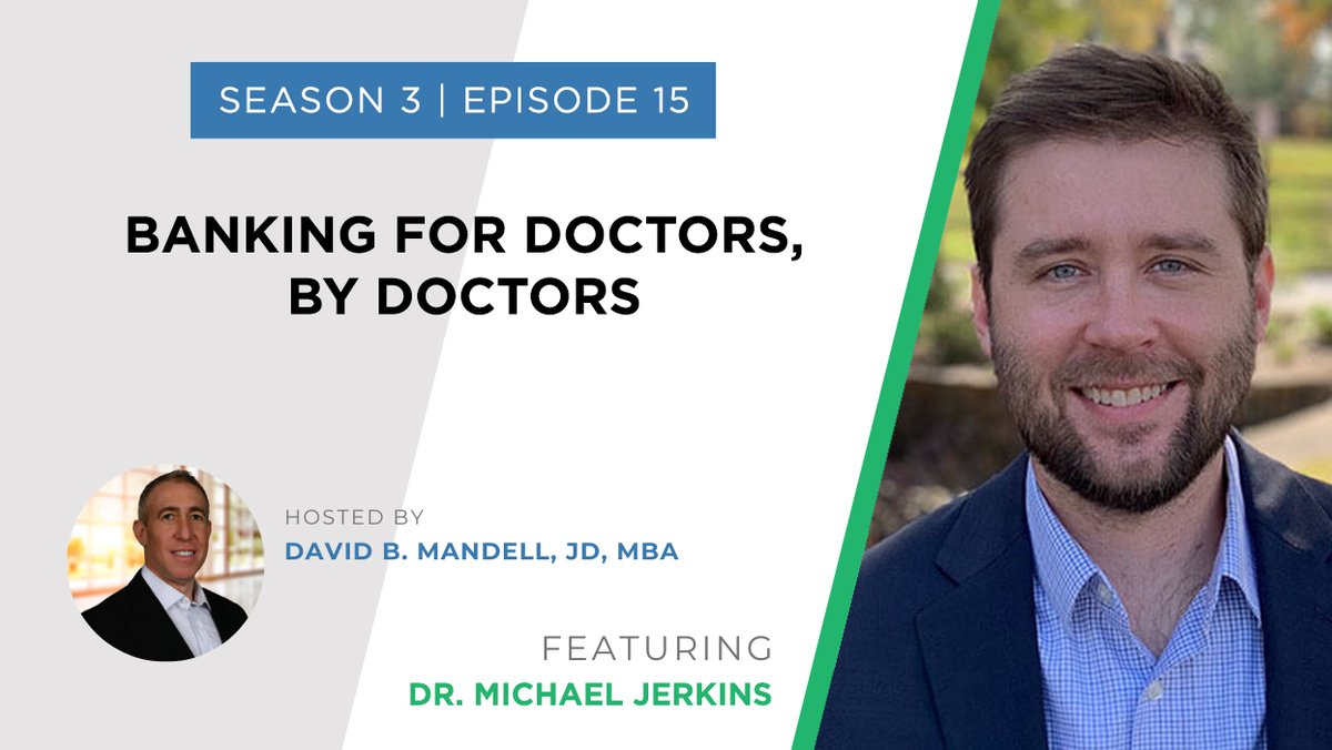 OJM GROUP (@ojmgroup) on Twitter photo In this episode, David is joined by Dr. Michael Jerkins, internist, pediatrician, and co-founder and President of Panacea Financial.
ojmgroup.com/physicians-wea… In this episode, David is joined by Dr. Michael Jerkins, internist, pediatrician, and co-founder and President of Panacea Financial.
ojmgroup.com/physicians-wea…