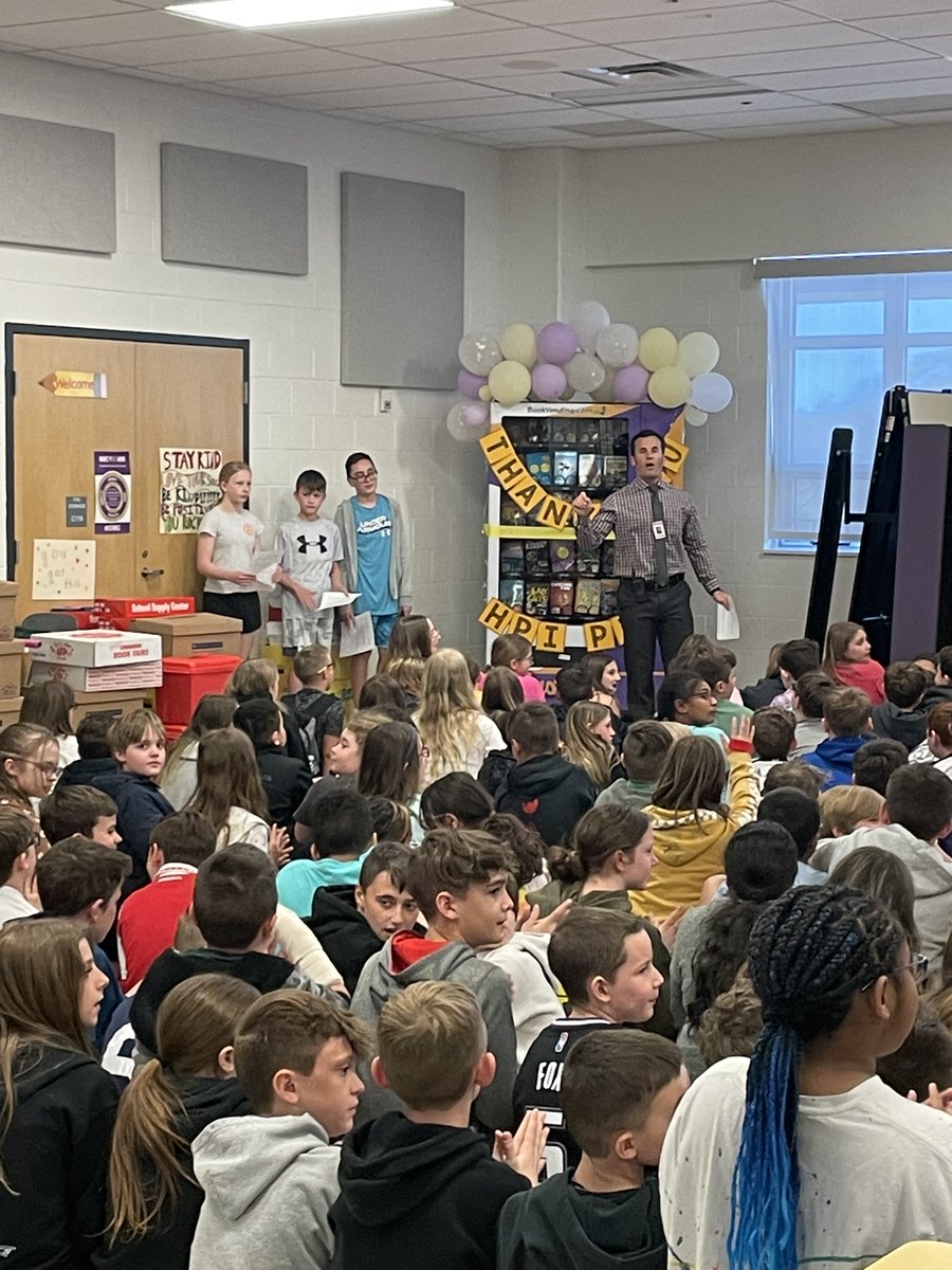 hprl_pbsd's tweet photo. 🌟5th Grade Ribbon Cutting Ceremony 🌟HPI is filled with gratitude and excitement as our PTO funded the Book Vending Machine to our community of readers! 🌟📚THANK YOU for bringing this project to life for our students and all future HPI Students!
@BookVending
 @HPEPBSD https://t.co/yWSD1JvGDQ