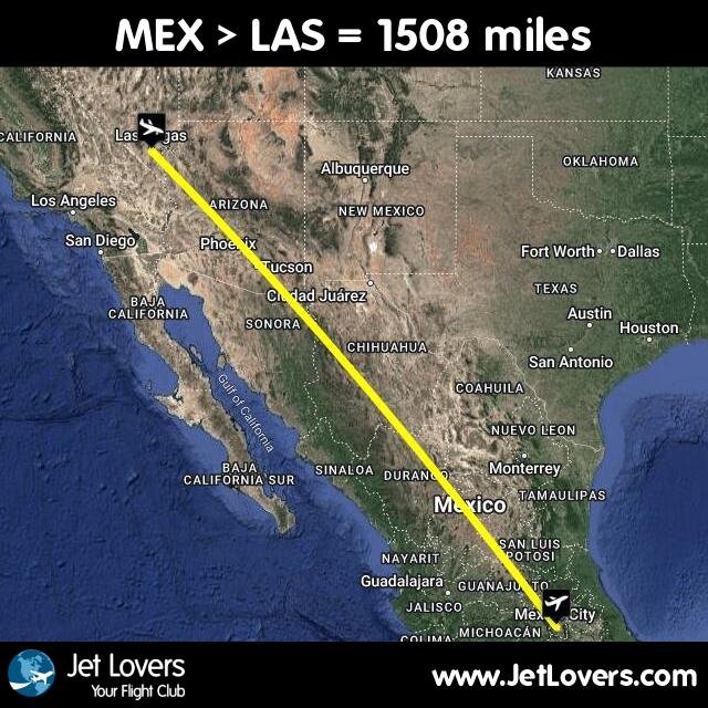 erik_river's tweet photo. My flight #85 on #JetLovers: MEX > LAS - another 1508 miles in the air! https://t.co/TSvtUUBjYA https://t.co/iC05Blq6P0