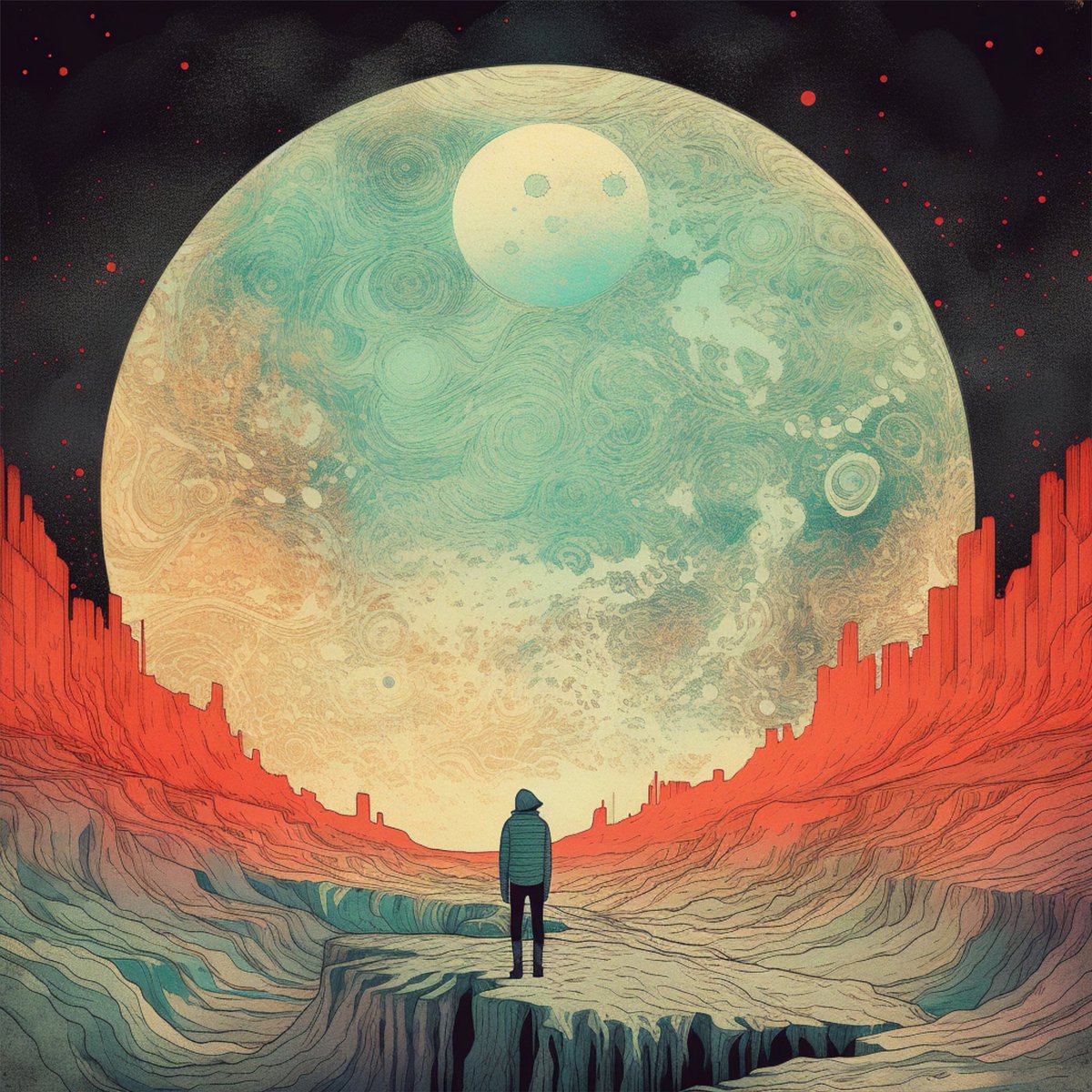 pneumaninesix's tweet photo. Some more excellent #TTMTEZ event art by these amazing talents @paulasanchesart @claim_art @artpardini @cudaoutofmemory • Available now on objkt 2 $xtz each 🌖🚀 #nftcommuunity #nfts Link👇 https://t.co/io0KOi57bu
