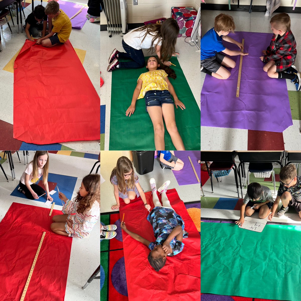 MsWright_2nd's tweet photo. We had so much fun measuring ourselves today! We have been learning how to measure using the appropriate tools📏📝 https://t.co/h13mxeHSsk