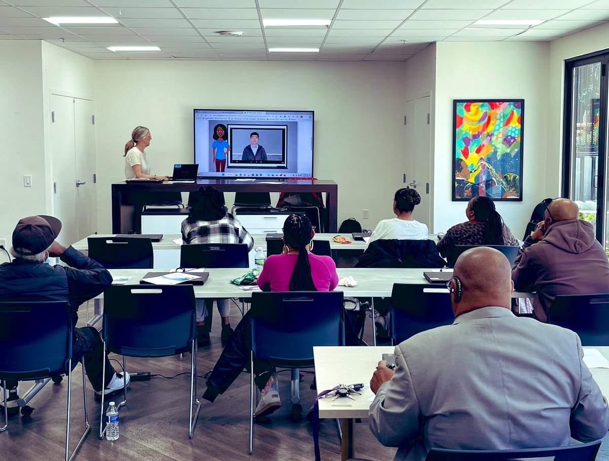 CamelinBlackst1's tweet photo. AT&T is proud to promote ACP and get more Californians connected by collaborating with Dev/Mission at their Hayes Valley Refrubathon today! #GetConnectedCA #DevMission #DigitalDivide #ATTimpact https://t.co/WPqSplGWeH