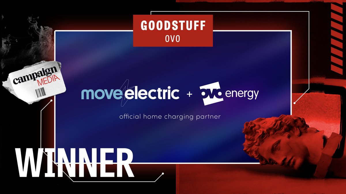 CxMediaAwards's tweet photo. Congratulations to the winner @Goodstuffers | @OVOEnergy who are the winners of the #CXMediaAwards  Branded Content - Print category - congrats! https://t.co/6opa3ne6di