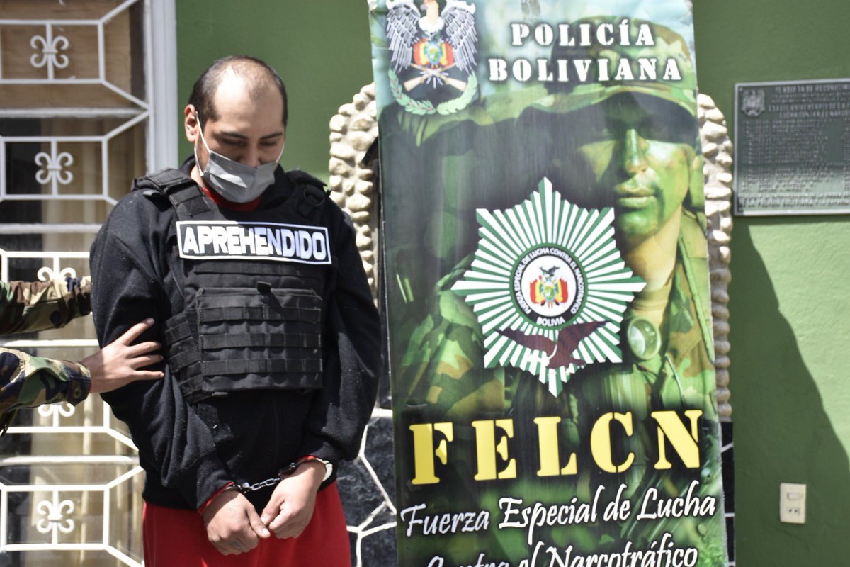 JAIMEMAMANIE's tweet photo. Fruto de 5 exitosos operativos ejecutados en el departamento de La Paz, del 17 al 19 abril del presente año, se secuestró 120,1 Kg. de Cocaína y 2 vehículos y se aprehendió a 6 personas. Estas acciones permitieron afectar al patrimonio del narcotráfico  en 181.147 $us. https://t.co/azLJkwo2RW