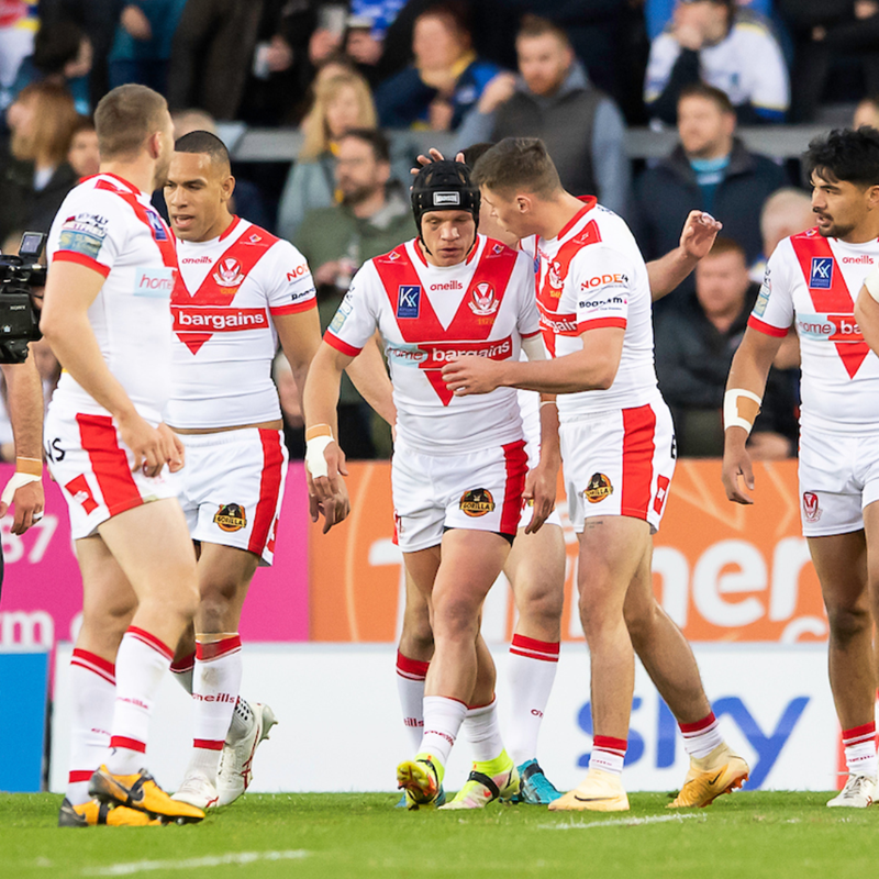 Saints1890's tweet photo. 📰 A dominant Saints outfit beat League Leaders' Warrington 28-6 tonight at the @twstadium, as we returned to winning ways! 

#COYS | #HistoryInTheMaking