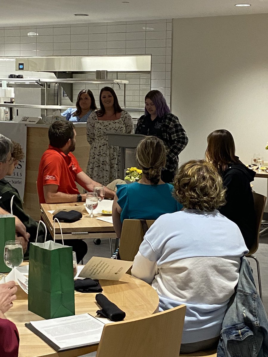 We loved celebrating <a href="/CapusonJustine/">Justine Capuson</a> at our “favorite affiliate school teacher” luncheon today at Live Oaks and are so proud of Kylie (IT Academy) nomination! Thank you, @MilfordHsEagles for inspiring students! <a href="/GreatOaksOhio/">Great Oaks Career Campuses</a> #DiscoverYourGreatness