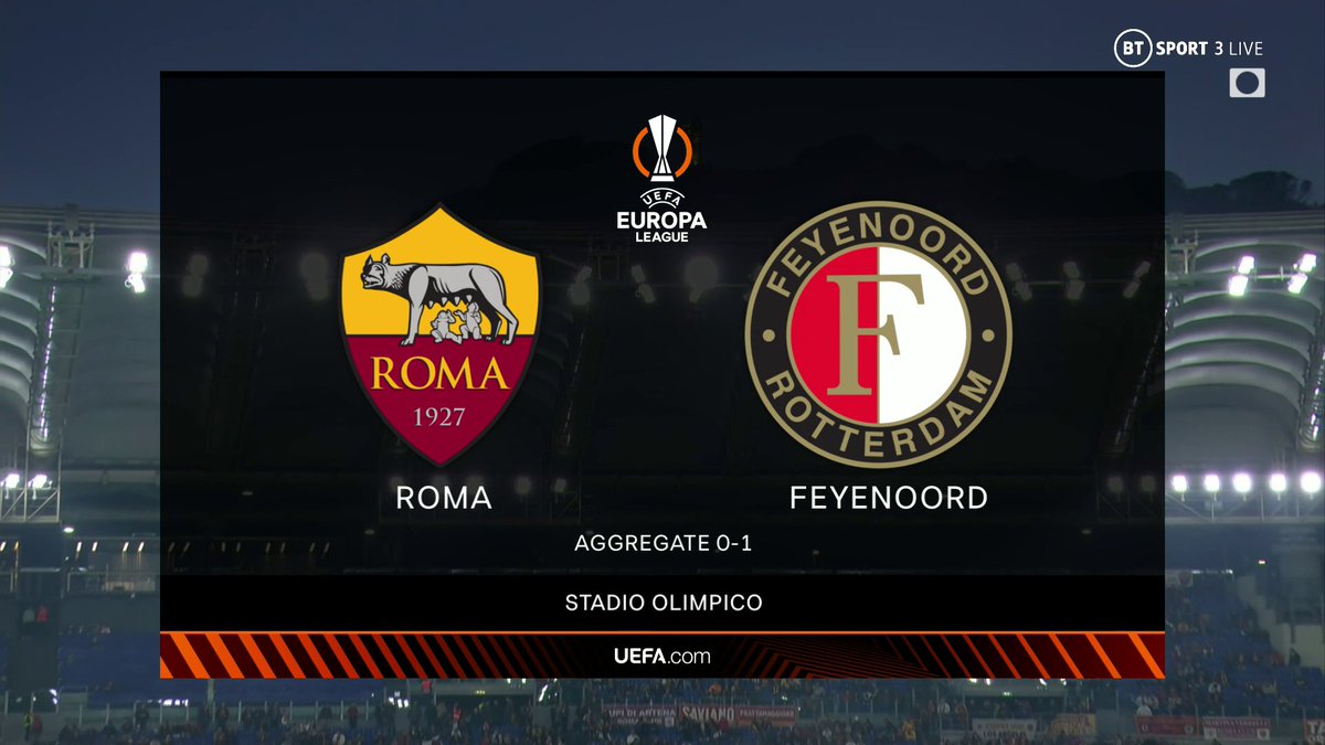 Full match: Roma vs Feyenoord