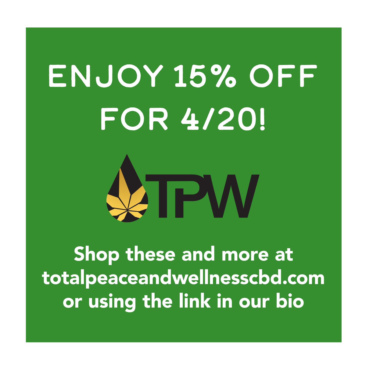 Celebrate 4/20 with Plant Wellness 🎉If you live in Pittsburgh, stop by the retail store for homemade fresh D8 Brownies  and enjoy our sale of 15% off in store and online. No Code Needed🎉🎉

🌱Open today 11a-6pm

#420day #cbdstore #cbdstorenearme #blackowned #shopsmallpgh