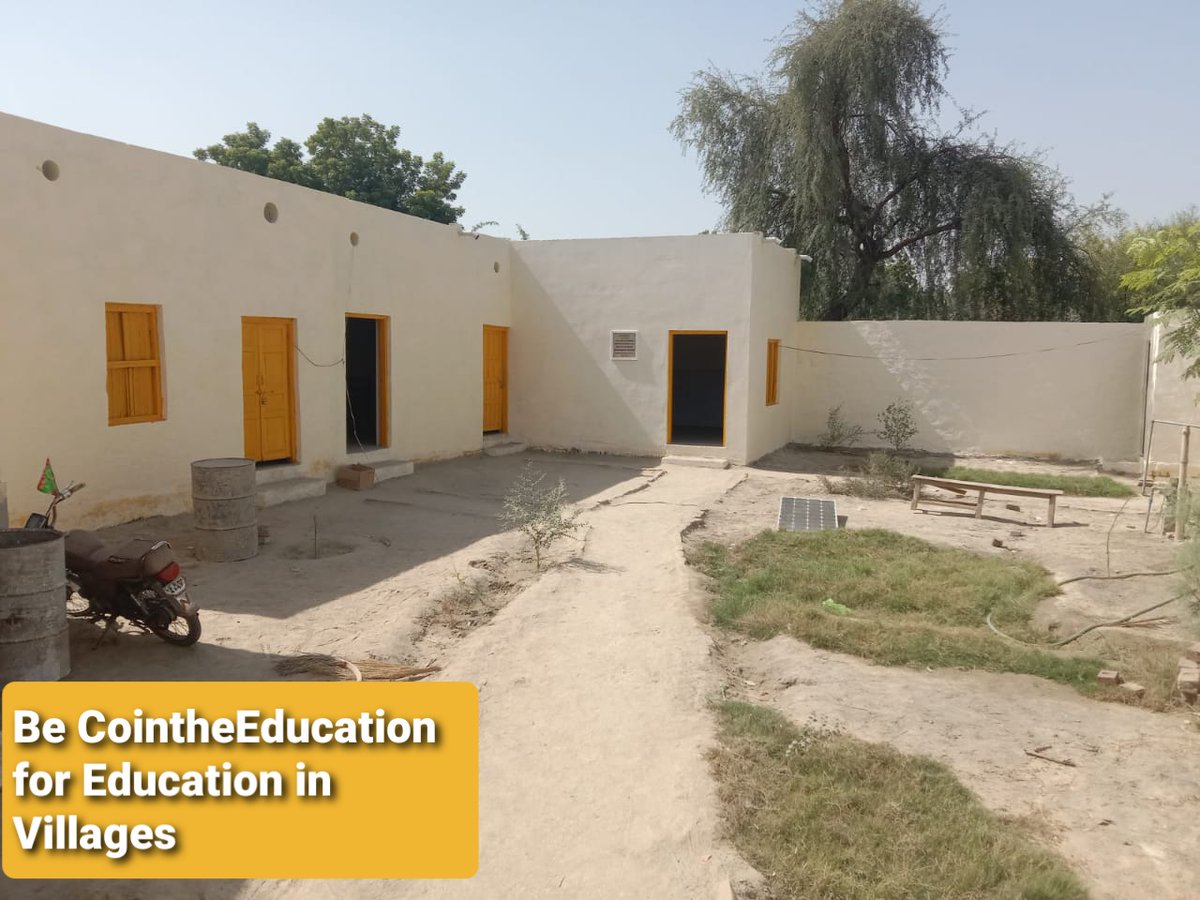 CointhEducation's tweet photo. SignBoard: CTE Teachers Scholarship.

A Story of 2020.   GBPS Shafi Abad #Ghotki

آپ کی امانت مدد گار ثابت ہو رہی ہے۔ اس سکول کو کوآئن دہ  ایجوکیشن نے ایڈآپٹ کیا ہے۔ 
A single room school turned into 4 room with us ther needed facility. 

CTE family upgrade it with facilities. https://t.co/1vk606uwV5