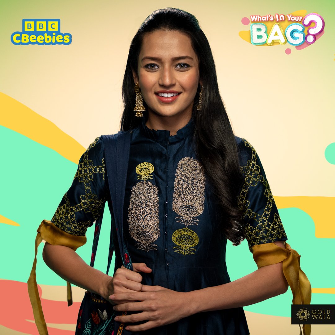 suhani_dhanki's tweet photo. Excited to be featured on @CBeebiesHQ for their new show called 'What's In Your Bag' sharing what a #bharatanatyam dancer does! Thank you @Akademi and @gold_wala this one will surely be memorable ❤️ https://t.co/Pekxe45VbV