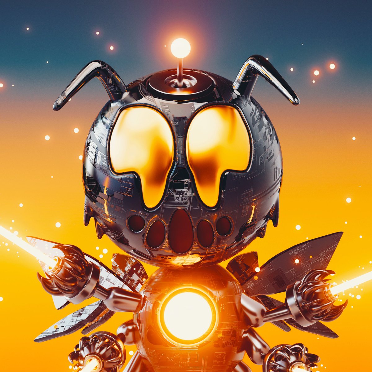 Sneak Peak 🐝
1/1 from our upcoming collection <a href="/TheGardensNFT/">The Gardens</a> from <a href="/hiltonvision/">Evan Hilton 💹</a>