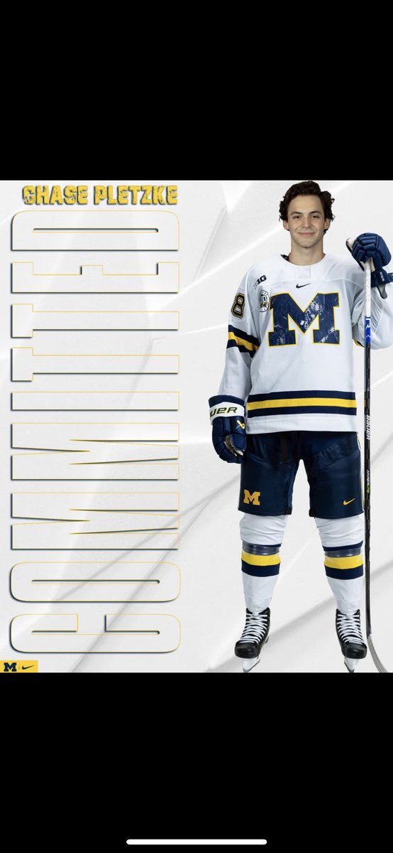 pletzkee's tweet photo. I can’t thank Miami Hockey for all they have done for the past four years. With that being said, I’m excited for my next chapter with @umichhockey #goblue https://t.co/O6JzS9Ze1D