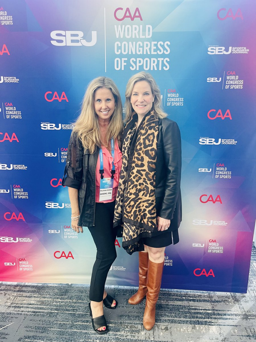 We ♥️ #LA 🎶 <a href="/SBJ/">Sports Business Journal</a> did it again at <a href="/CAA/">Canadian Automobile Association</a> World Congress of Sports. Loved making connections with clients old and new and gaining cutting edge insights from #adamsilver <a href="/NBA/">NBA</a> #robmanafort <a href="/MLB/">MLB</a> #stevephelps <a href="/NASCAR/">NASCAR</a> #almichaels #jerrywest #stevebalmer <a href="/F1/">Formula 1</a> #dwaynewade #nickkhan #SBJWCOC