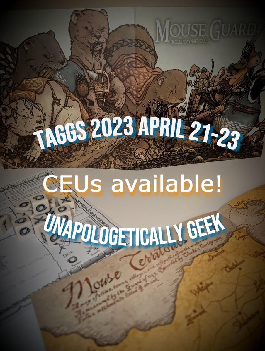 levelup_therapy's tweet photo. TAGGS starts tomorrow! And if any of my Lord of the Rings friends are interested, yours truly is honored to be presenting on Sunday about how to utilize LoTR in therapy! Sign up, get tickets, and geek out! #TAGGSummit

https://t.co/8E52ib0jiB https://t.co/jDiBxcP6f5