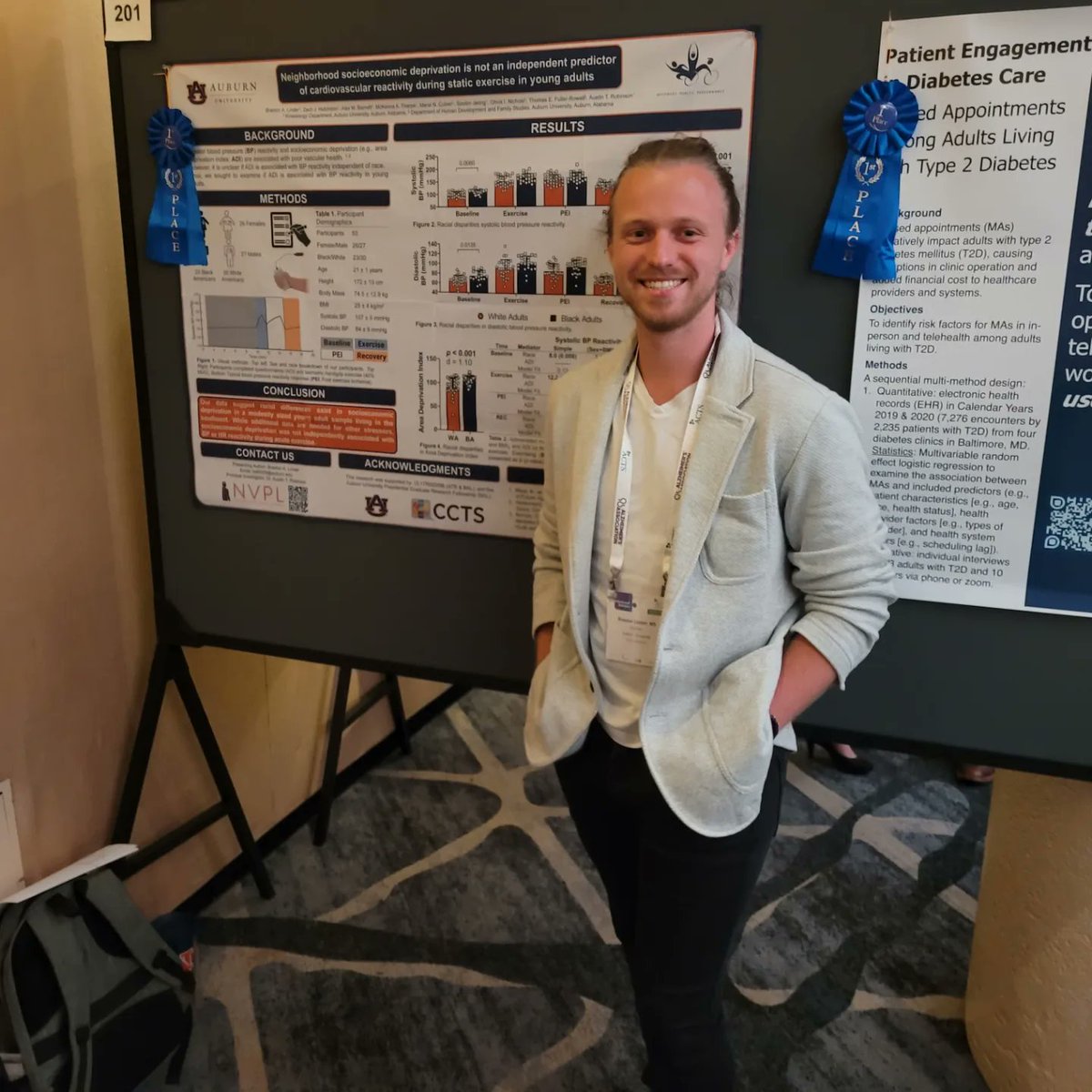 braxtonlinder2's tweet photo. DC might be one of my new favorite cities...

Thankful for the @cctsnetwork and opportunity to present some our (@AusRob_PhD) work AND introducing me to other like-minded and curious individuals!! 

#Networking #stem #younginvestigators #youngscientists #peermentors https://t.co/tUOZ8SxvO5