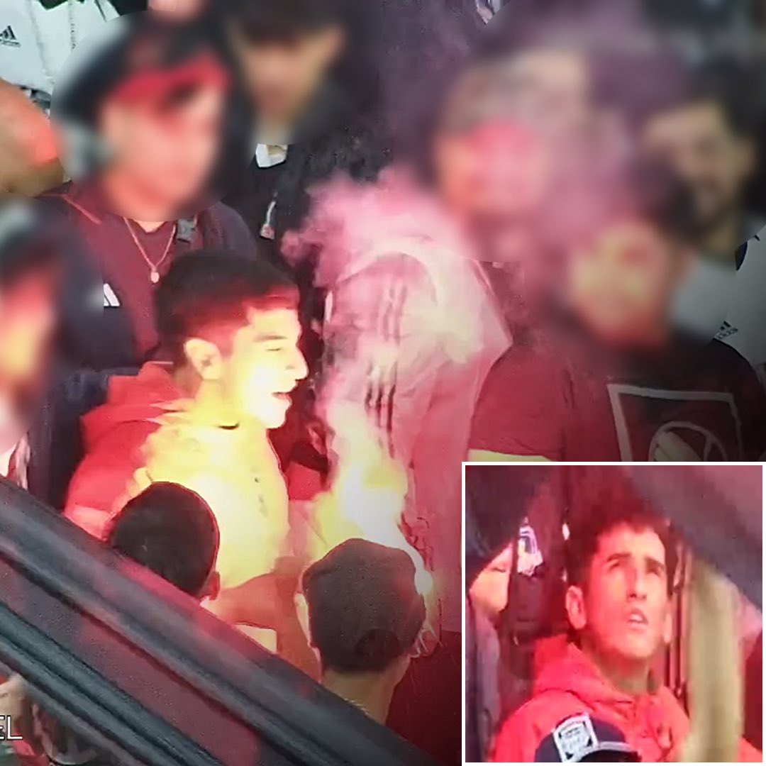 ColoColo's tweet photo. ¡Estos 𝐍𝐎 son hinchas! Ni de Colo-Colo ni del fútbol. 

Trabajamos junto a las autoridades para individualizar e identificar a los sujetos que persisten en perjudicar al club y la localía. A los identificados se le aplicará código 102 con prohibición de ingreso al estadio. 

👇���� https://t.co/sTlr2O4ZZX