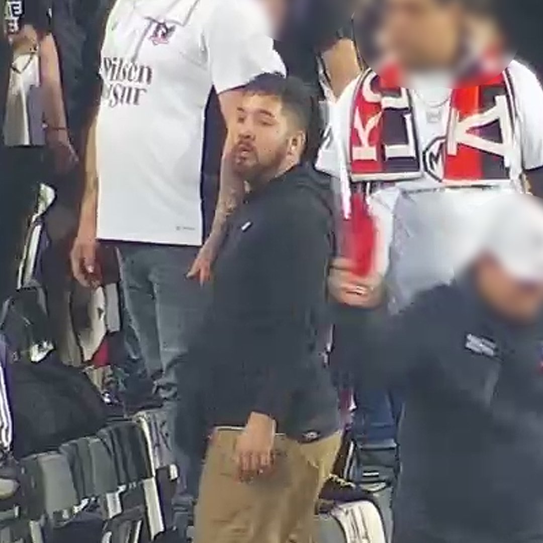 ColoColo's tweet photo. ¡Estos 𝐍𝐎 son hinchas! Ni de Colo-Colo ni del fútbol. 

Trabajamos junto a las autoridades para individualizar e identificar a los sujetos que persisten en perjudicar al club y la localía. A los identificados se le aplicará código 102 con prohibición de ingreso al estadio. 

👇���� https://t.co/sTlr2O4ZZX