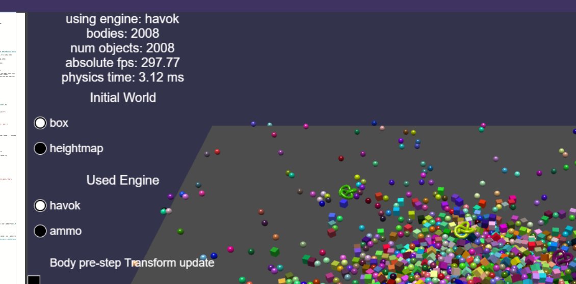 deltakosh's tweet image. #Babylonjs v5 vs v6 (With Havok): 8fps vs 290fps (on my computer :))
Talk about optimizations :D
playground.babylonjs.com/#PX6E6C