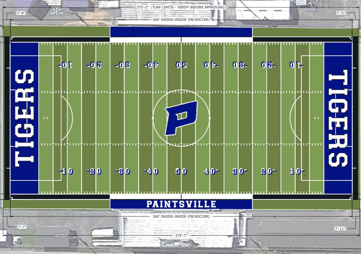Exciting time for Paintsville Football! A lot of work by a lot of people went into making this happen! We are excited for our current and future student athletes to be able to compete on this upgraded facility that holds so much history and tradition!
#TigerPride
#Thestandard