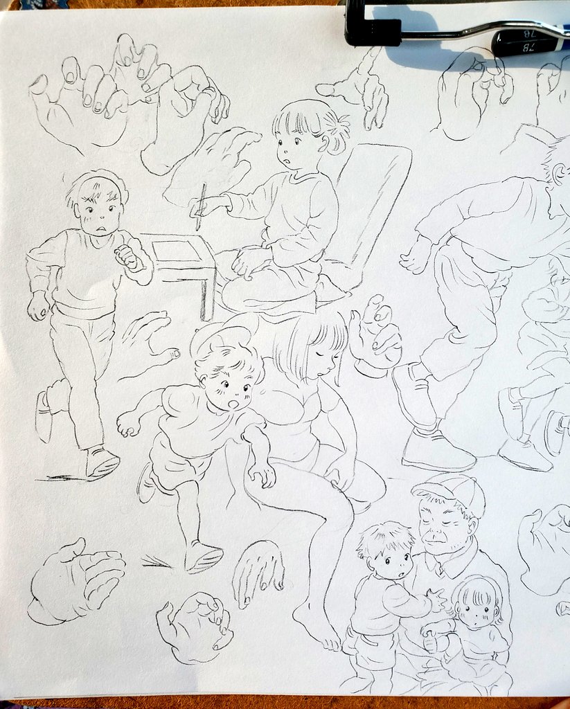 えんぴつらくがき 