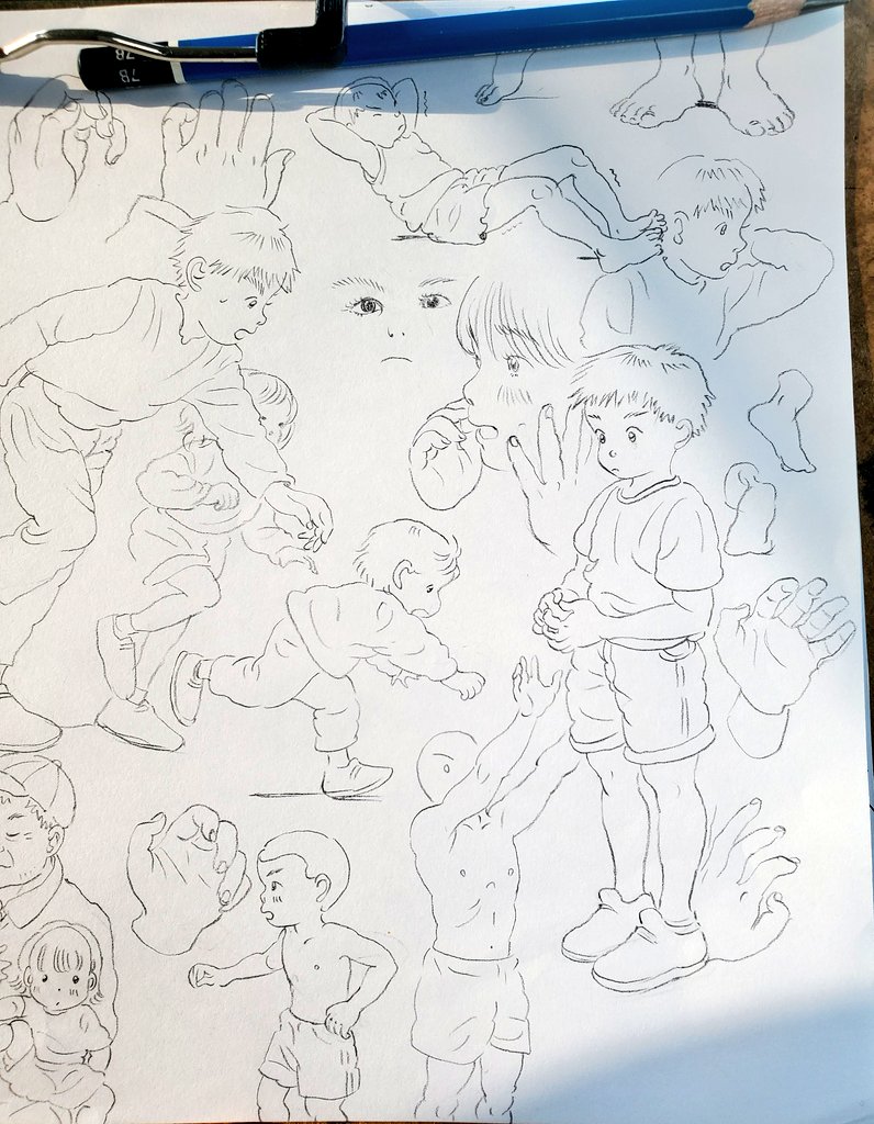 えんぴつらくがき 